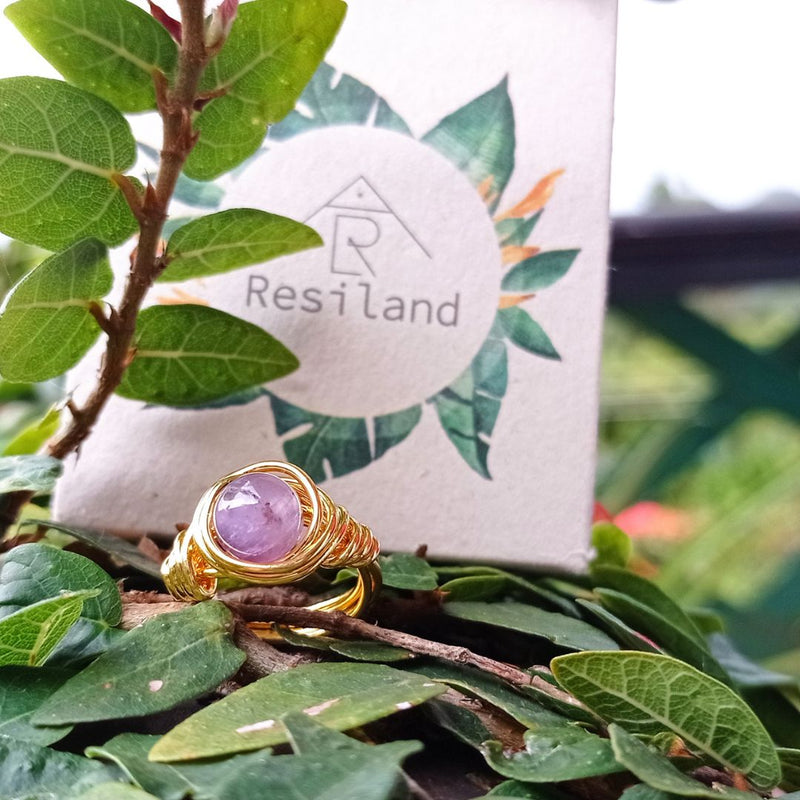 Anillo Piedra Amatista – Elegancia y Energía en Cada Detalle