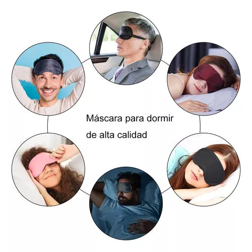 Máscara para Dormir 3D: ¡Tu Descanso con Confort y Estilo! 😴✨