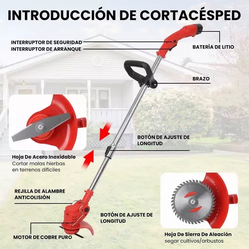 Cortadora de Césped Inalámbrica 48V: Potencia y Precisión para un Jardín Perfecto!